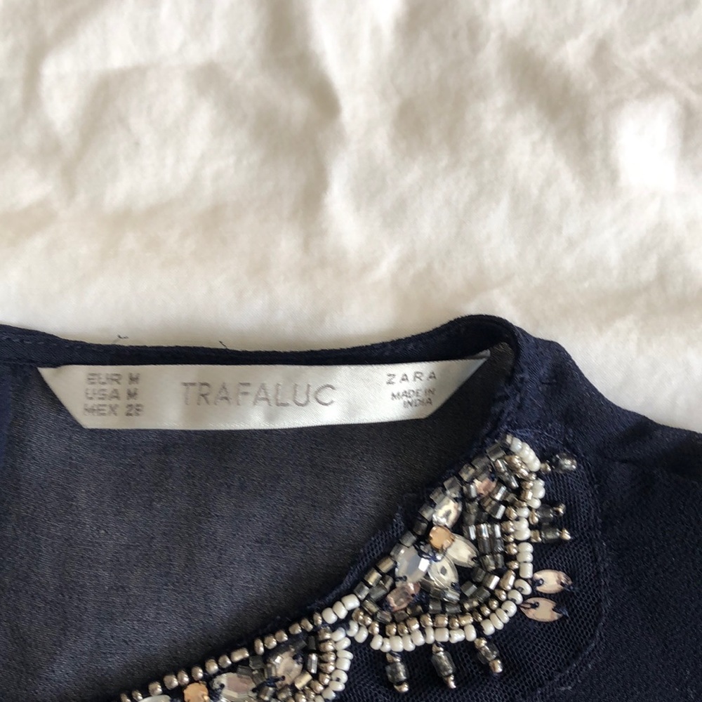 Zara jewelry blouse - Picture 5 of 8
